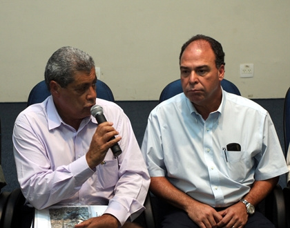 Governo pede reconhecimento de situação de emergência em estradas e pontes estaduais André e o ministro da Integração, em encontro em Campo Grande na semana passada