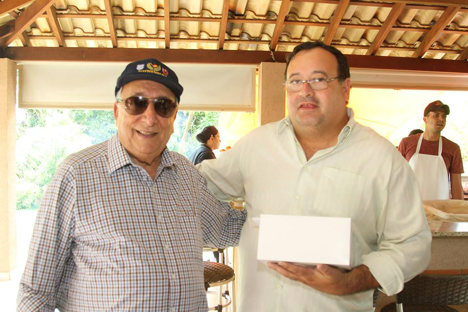 Prefeito eleito de Amambai, Dr. Bandeira participa da confraternização do senado Foto: Divulgação
