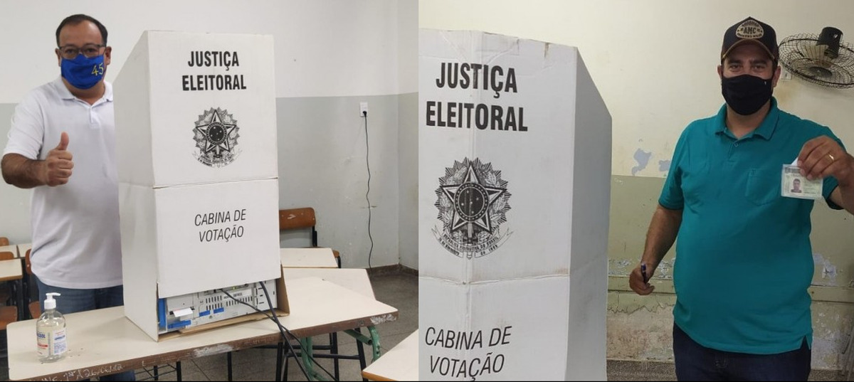 Candidatos votaram pela manhã / Foto: Moreira Produções