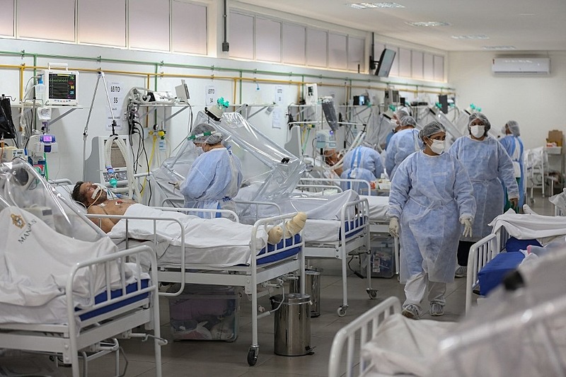 Brasil registra 4.195 mortes por covid nas últimas 24h O Brasil registrou 336.947 mortes por covid-10 desde o início da pandemia - Eugenio Sa/APF
