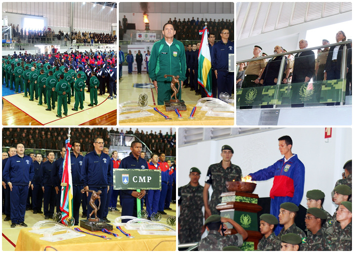 Com presença do ministro George Hilton, Jogos Desportivos do Exército começam Com presença do ministro George Hilton, Jogos Desportivos do Exército começam