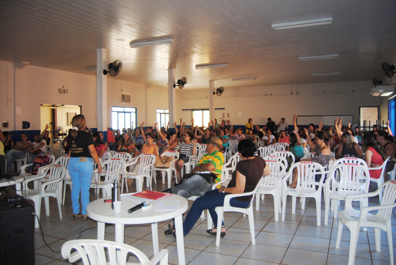 Assembleia realizada nesta segunda-feira (3), na sede do Simted / Foto: Moreira Produções