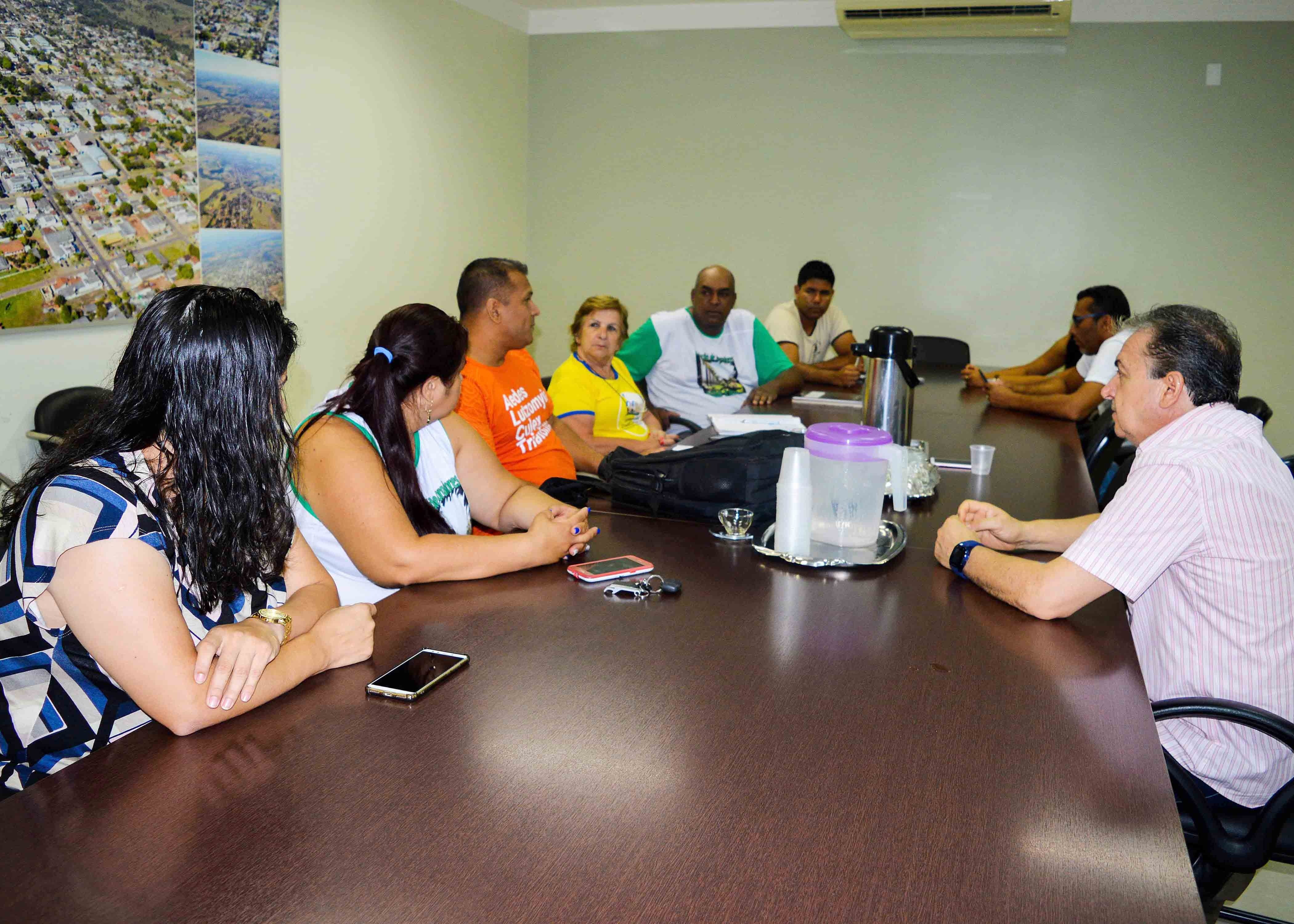 Administração pede apoio das Associações de Moradores no Combate à Dengue Foto: Decom