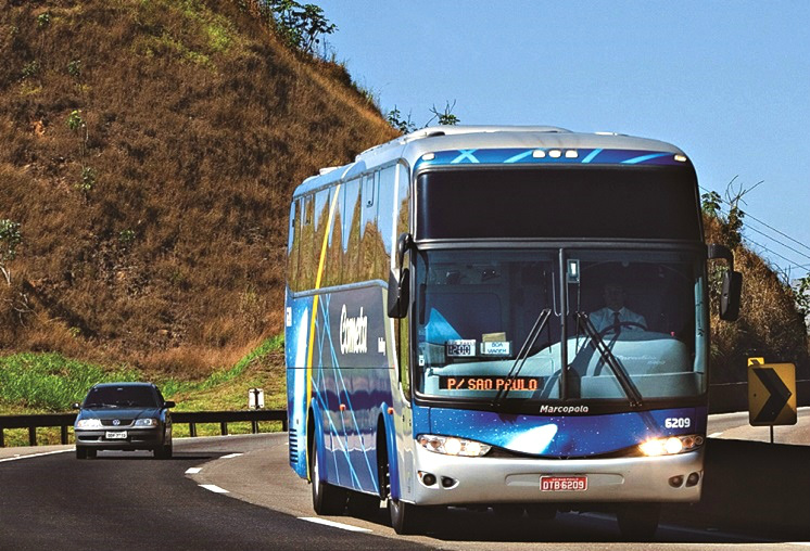 Intenção de viajar de ônibus cresce pelo Brasil Ônibus tem sido opção tanto para viagens curtas quanto para mais distantes. Crédito: ANTT