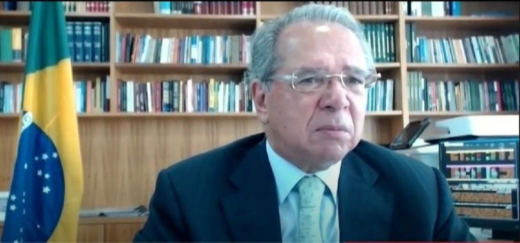 Ministro Paulo Guedes participa do ENAEX - 39º Encontro Nacional do Comércio Exterior - Reprodução/YouTube/AEB