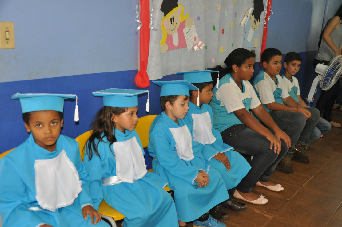 Alunos do Assentamento Guanabara também se formaram na Educação Infantil, além destes, três alunos completaram o Ensino Fundamental / Foto: Assessoria