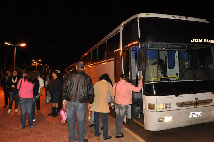 Prefeitura de Amambai encaminha cerca de 500 pessoas para a Caravana da Saúde (Foto: Decom)