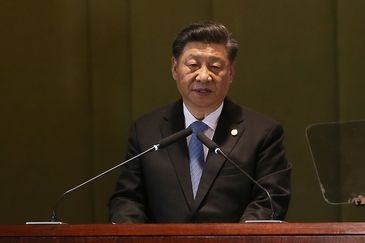 Brasil entrega presidência do Brics e destaca trabalho em inovação O presidente da China, Xí Jìnpíng, durante Diálogo dos Líderes com o Conselho Empresarial do BRICS / Foto: Valter Campanato/Agência Brasil