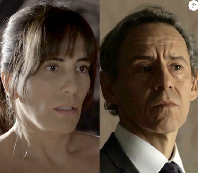 'O Outro Lado do Paraíso': Duda aceita mentir sobre Natanael e beija Henrique Duda/Beth (Gloria Pires) é convencida por Henrique (Emílio de Mello) a não acusar Natanael (Juca de Oliveira) por seu sumiço, no capítulo que vai ao ar dia 16 de fevereiro de 2018, na novela 'O Outro Lado do Paraíso'© Divulgação, TV Globo