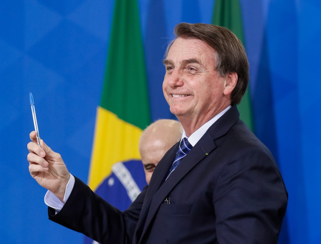 O presidente Jair Bolsonaro precisa de 500 mil assinaturas para fundar um novo partido / Foto: Carolina Antunes/PR