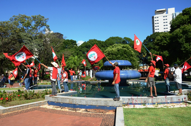 Após Marcha da Classe Trabalhadora movimentos ocupam o Incra de MS Após Marcha da Classe Trabalhadora movimentos ocupam o Incra de MS
