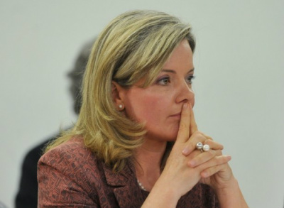 Ministra-chefe da Casa Civil, Gleisi Hoffmann