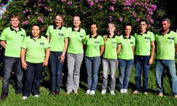 Equipe da Secretaria de Meio Ambiente de Amambai.