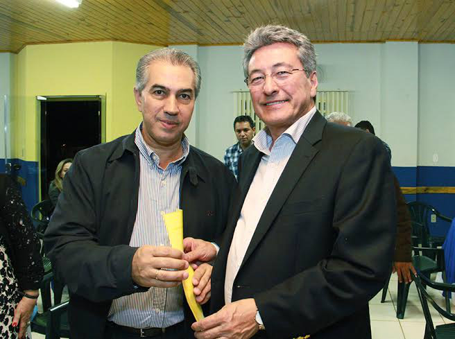 Prefeito Roberto Hashioka destacou apoio do governador Reinaldo Azambuja para Nova Andradina e região (Foto: Thiago Odeque/PMNA)