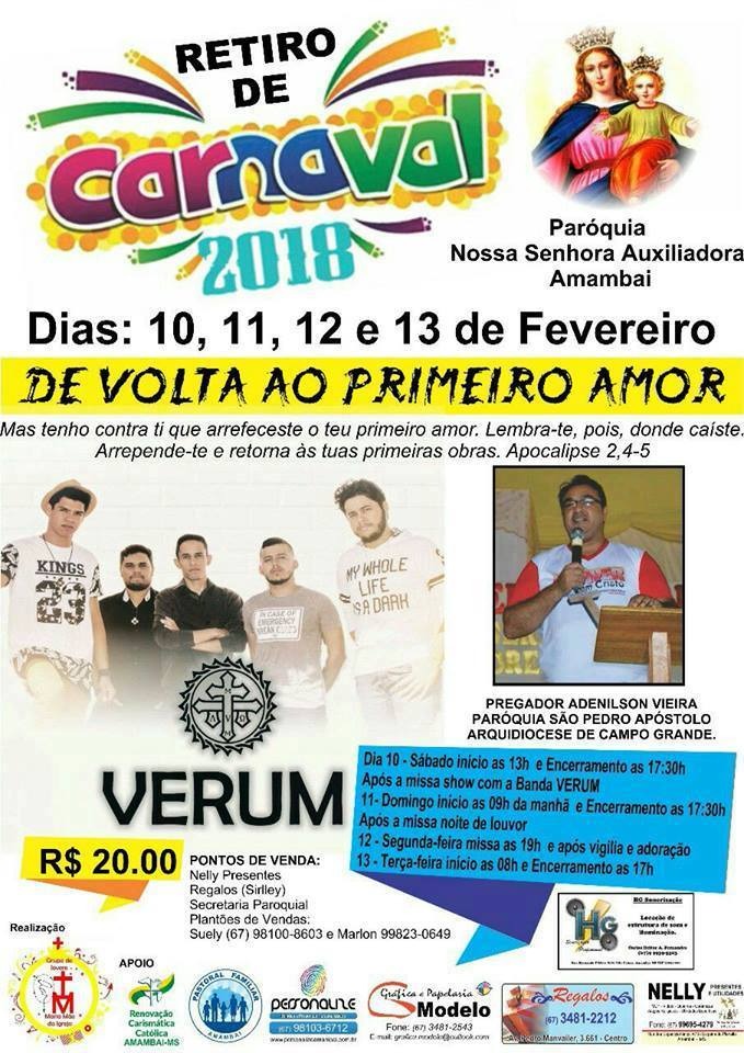 Agenda de eventos para Amambai e região Agenda de eventos para Amambai e região