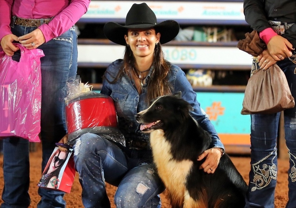 Amambaiense Ligia Mascarenhas disputa prova de três tambores em Cascavel Atleta amambaiense, médica veterinária Ligia Mascarenhas / Foto: Divulgação