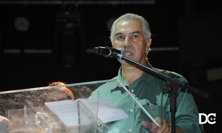 Festival transforma Corumbá na capital cultural da América do Sul Governador Reinaldo agradeceu o apoio de parceiros privados ao FASP / Foto: Divulgação