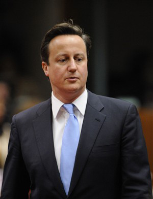 Primeiro-ministro David Cameron.
