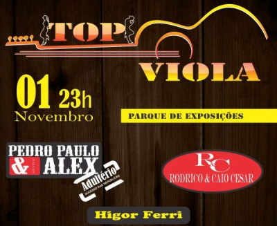 Agenda de eventos para Amambai e região Top Viola. A violada top em Amambai.