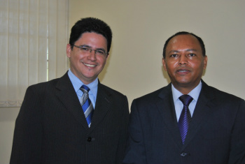 Os defensores públicos, Marcelo Marinho e José Gonçalves de Farias.