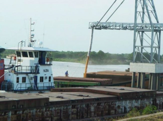Governo do MS dará incentivos a produtor que exportar pelo porto Terminal de Porto Murtinho.