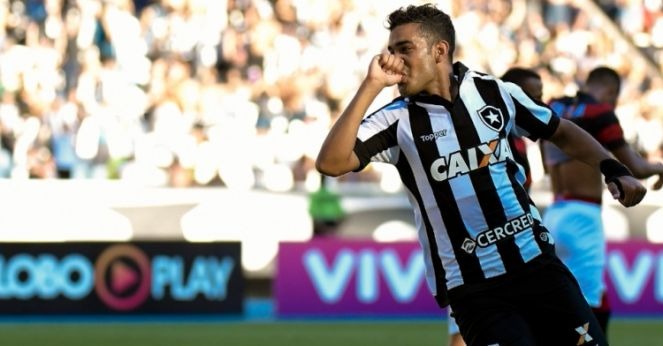 Botafogo encara o Macaé pela terceira rodada do Campeonato Carioca Brenner, atacante do Botafogo (Foto: Globo Esporte)