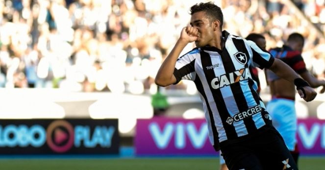 Brenner, atacante do Botafogo (Foto: Globo Esporte)