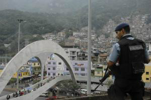 Segurança do Rio reforça treinamento policial para a final da Copa