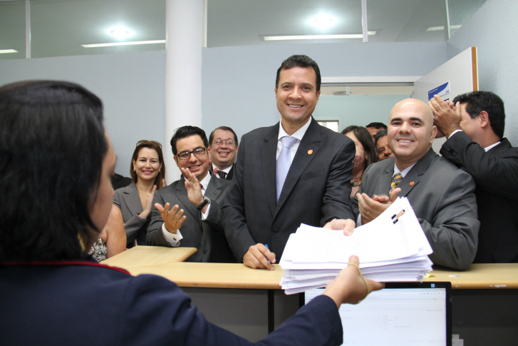 Júlio César registra chapa para presidência da OAB/MS Júlio César registra chapa para presidência da OAB/MS