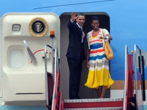 Depois de visita de dois dias, Obama deixa o Brasil e segue para o Chile