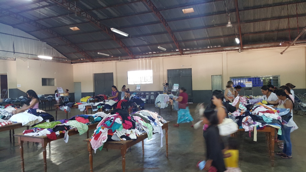 Cerca de 100 família receberam 25 solidários cada / Foto: Arquivo Pessoal