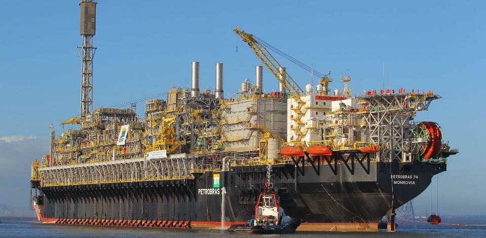 Plataforma P-74, da Petrobras. Empresa terá, agora, métrica de rentabilidade - Foto: Alaor Filho/Mirá Imagem/Ag. Petrobras