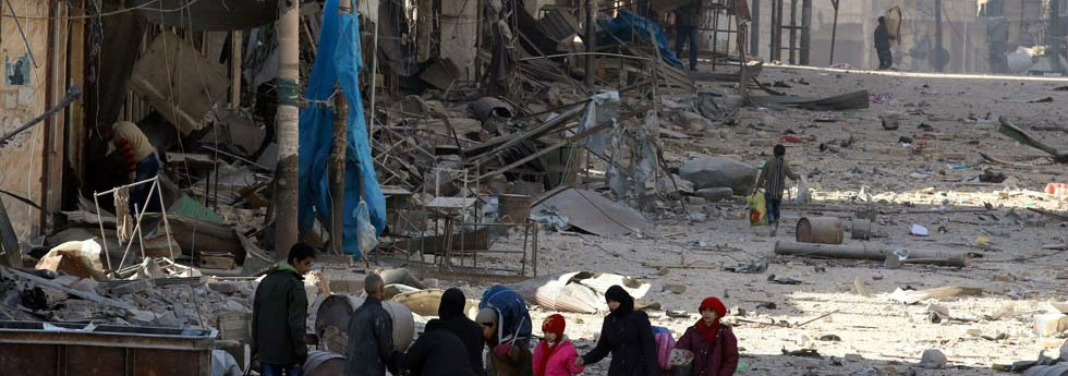 Bombardeios violam trégua e impedem retirada de civis de Aleppo Foto: Divulgação