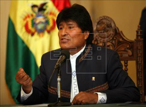 O presidente da Bolívia, Evo Morales. EFE/Arquivo