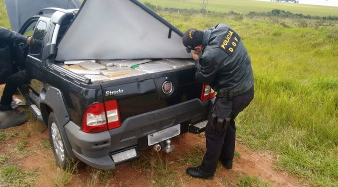 DOF apreende em Amambai mais de 5 toneladas de drogas e recupera carros roubados