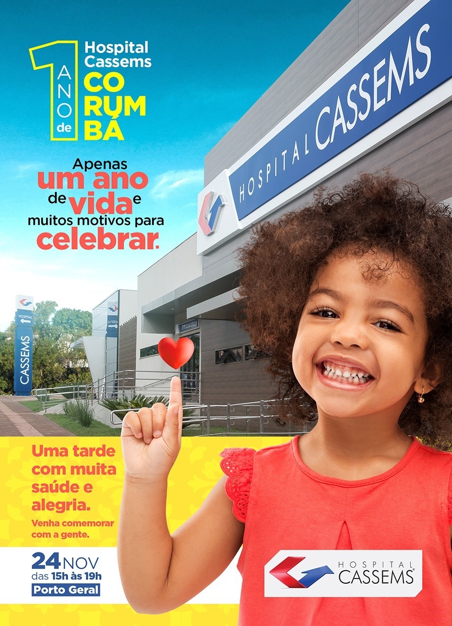 Hospital Cassems Corumbá comemora 1 ano de vida com ação no Porto Geral Hospital Cassems Corumbá comemora 1 ano de vida com ação no Porto Geral