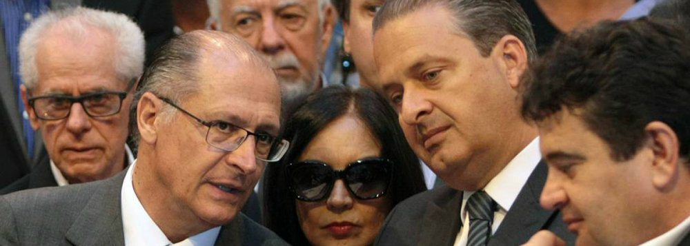 Alckmin sobre comitê com campos: "Absolutamente normal" Alckmin sobre comitê com campos: "Absolutamente normal"