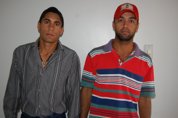 E/D - Josemar Siqueira e Eduardo de Almeira.