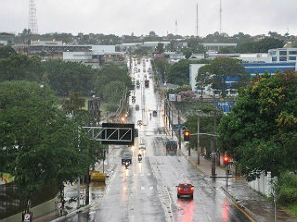 Semana começa nublada e com pancadas de chuva em Mato Grosso do Sul