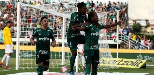 Verdão está 100% na competição (Foto: Divulgação )