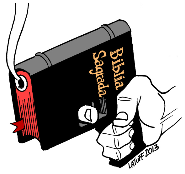 Crítica a intolerância religiosa.