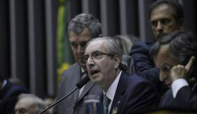Eduardo Cunha assume presidência da Câmara e promete trabalhar em harmonia O presidente da Câmara, Eduardo Cunha (PMDB-RJ), disse que não irá atrapalhar a governabilidade Wilson Dias/Agência Brasil