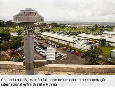 UnB inaugura estação óptica a laser de programa russo