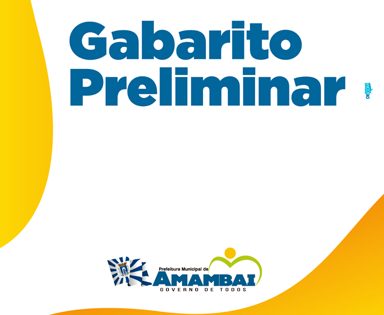 Gabaritos preliminares do concurso da Prefeitura de Amambai já foram divulgados Foto: Decom