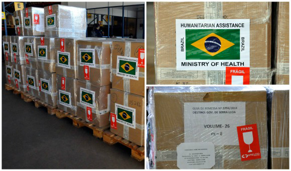 Governo Brasileiro doa R$ 25 milhões aos países afetados pela epidemia de Ebola