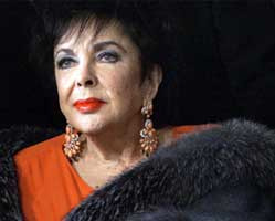 Elizabeth Taylor.