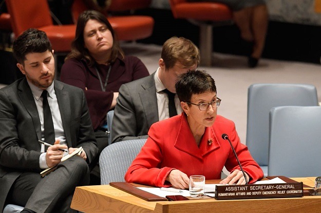 Ursula Mueller contou que pelo menos 5,5 milhões de sírios fugiram para os países vizinhos. Foto: ONU/Evan Schneider.