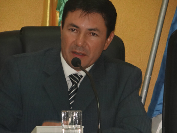 Presidente do legislativo de Amambai, vereador Jaime BambilFoto: Moreira Produções