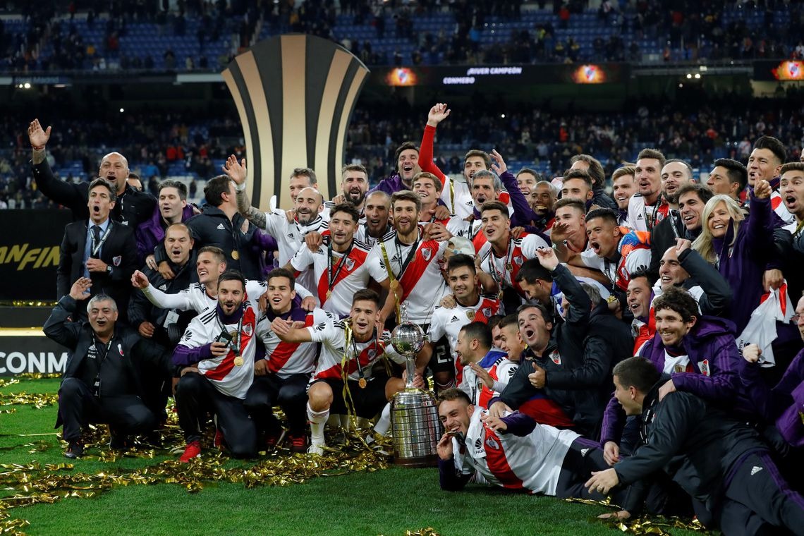 River vence por 3 x 1 o Boca Juniors e conquista a Libertadores Divulgação.