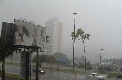 Defesa Civil alerta para risco de chuvas fortes no Estado amanhã
